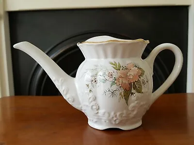 £9.50 • Buy Maryleigh Pottery Stafforshire Pitcher With Long Spout Floral Pattern 12cm H