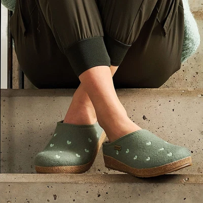 £97.93 • Buy HAFLINGER Snowbird Lambskin Leather Clog Unisex