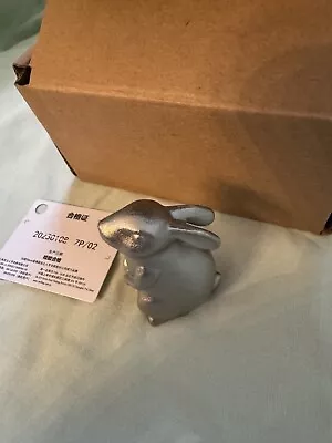 IN HAND Staub Rabbit Knob Year Of Rabbit Easter Bunny Limited Edition Le Creuset • $85