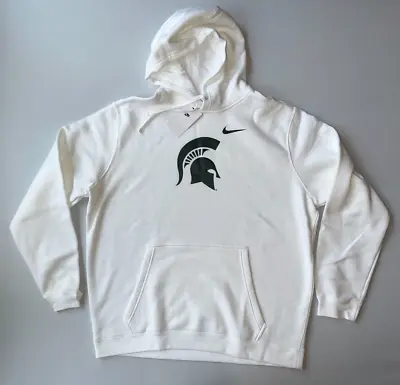Michigan State University Nike Mens 2XL NEW NWT Hoodie Sweatshirt MSU Spartans • $49.95