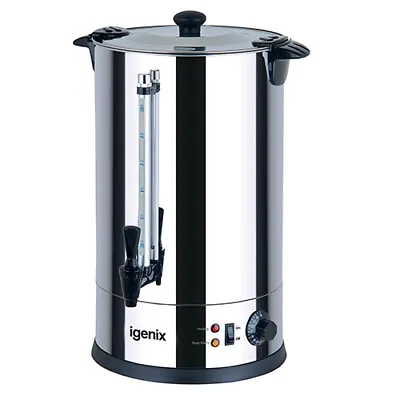 £84.99 • Buy Catering Urn & Hot Water Boiler, 15 Litre, Stainless Steel, Igenix IG4015