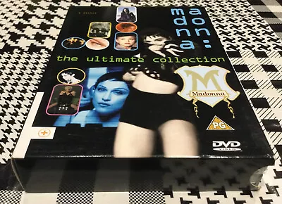 MADONNA THE ULTIMATE COLLECTION   DOUBLE DVD BOX SET Part NEW SEALED • £9.90