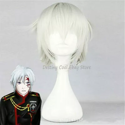 Anime D.Gray-man Allen Walker Comic-con Halloween Cosplay Costume Coat Wig Men • $23.64