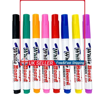 £6.49 • Buy Magical Water Painting Pen Erasable Drawing Whiteboard Floating Pen (8pcs)