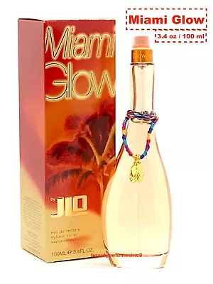 MIAMI GLOW By JLO Perfume 3.4 Oz 100 Ml Eau De Toilette For Women New In Box • $28.99