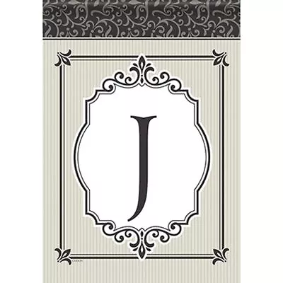 Carson Garden Flag - Monogram J Outdoor Yard Decorative Seasonal Flag • $12.99