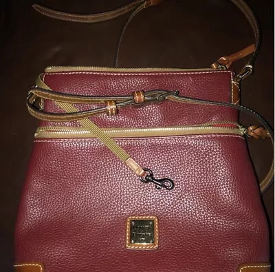 Vintage Dooney & Bourke Crossbody Leather Shoulder Bag • $45