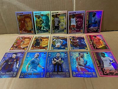 Match Attax Extra 23/24 2024 Limited Edition Bundle X 15 Cards Ice Cool Extreme • £9.99