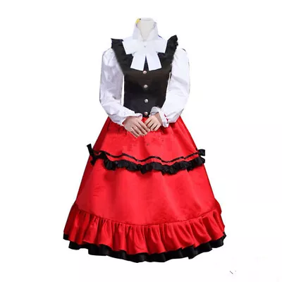 Hungary From APH Axis Powers Hetalia Elizaveta Uniforms Cosplay Costume Red • $62