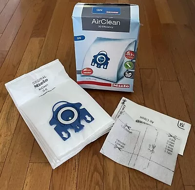 Miele AirClean 3D Efficiency Dust Bag Type GN 8 Bags  4 Filters • $31.95