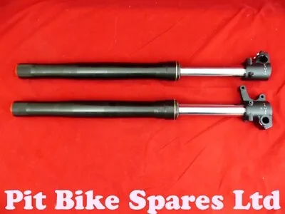 Pit Bike 2 Way Adjustable Supermoto SP USD Fork Legs. 660mm CRF50 Fitment. Black • $411.94