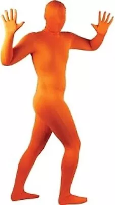 Mens Skinz Orange Lycra Bodysuit • £22.50