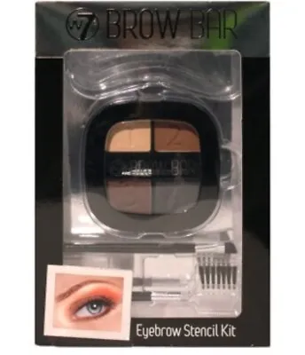 £7 • Buy W7 Brow Bar Eyebrow Stencil Kit  Includes Powder, Comb And Brush