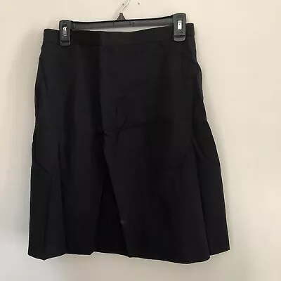 USMC Marine Corps Women's Black Dress Blue Uniform Skirt Size 14R • $14.99