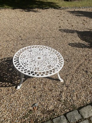 £90 • Buy Cast Aluminium Garden Table Outdoor