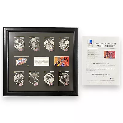 Wilt Chamberlain Upper Deck Framed Autograph Basketball Heroes UDA + Beckett COA • $2850