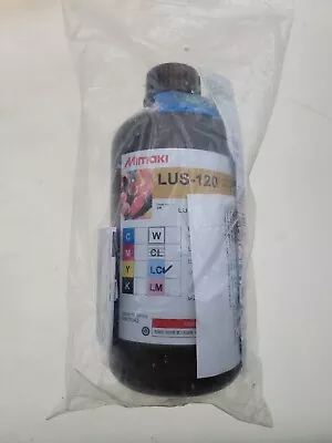 OEM Mimaki LUS-120 UV Ink Bottle 1L LUS12-LC (#R6) Light Cyan • $50.99