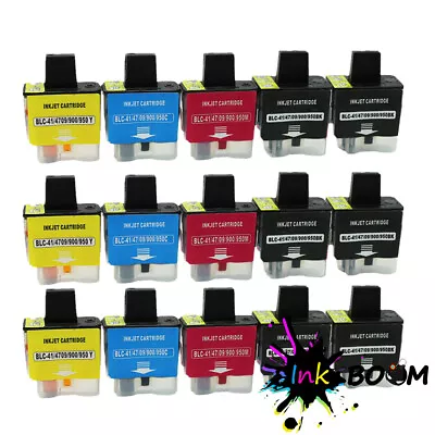 15 Ink Cartridge Fits Brother LC41 MFC-5440CN IntelliFax-2440C DCP-110C • $12.76