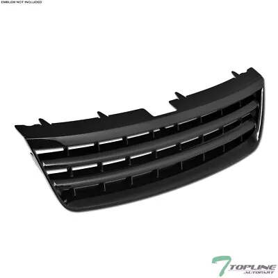 Topline For 2003-2007 Volkswagen Touareg Horizontal Front Bumper Grille - Black • $40