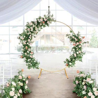 Large Wedding Party Iron Arch Way Assemble Door Bridal Prom Floral Gate Garden • £43.95