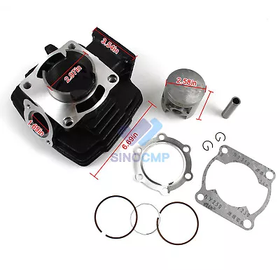 2A7-11311-00 Cylinder 66mm Top End Rebuild Kit For Yamaha DT175 MX175 79-81 • $108.10