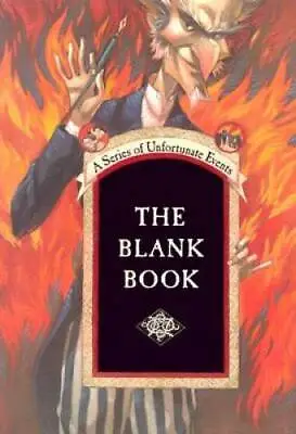 The Blank Book (A Series Of Unfortunate Events Journal) - Hardcover - GOOD • $3.76