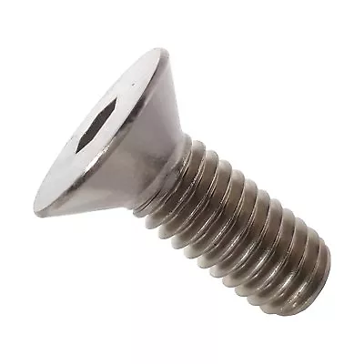 1/4-20 X 1  Flat Head Socket Cap Screws Allen Drive Stainless Steel Qty 25 • $11.07