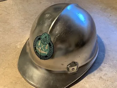 Vintage Jackson Product Industrial Aluminum Hard Hat Safety Helmet • $28