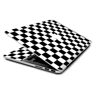 Skin Wrap For MacBook Pro 15 Inch Retina Checkerboard Checkers • $16.98