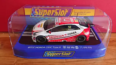£32 • Buy SCALEXTRIC SUPERSLOT H3783 BTCC 2015 Yuasa Racing Honda Civic Type R  G. Shedden
