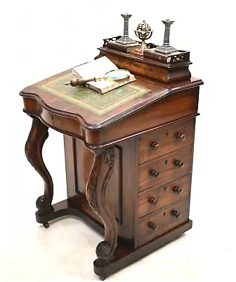 Victorian Davenport Desk Walnut 1890 • £1400