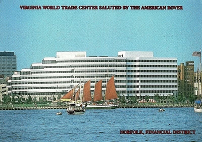 $3.25 • Buy Virginia World Trade Center Saluted By The American Rover - Norfolk VA 4 X6 