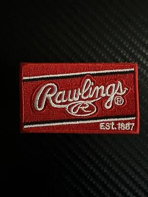 Rawlings Baseball Classic Red Original Logo Embroidered Patch New Mint ⚾️ • $7