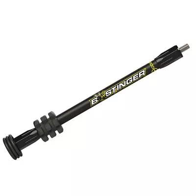 @NEW@ B-Stinger 6  MicroHex Matte Black Bow Stabilizer! Bee MHX06MB • $56.99