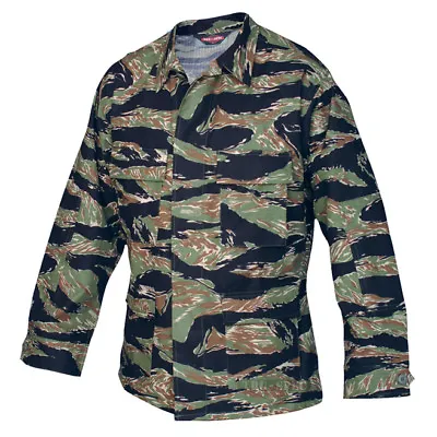 Tru-Spec Vietnam Tiger Stripe BDU Coat 100% Cotton RS • $49.95