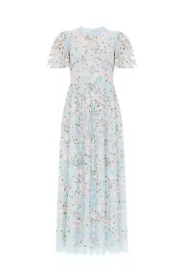 BNWT Needle & Thread UK8 US4 SECRET GARDEN Ankle Gown RP£570 Long Pretty Dress • £300