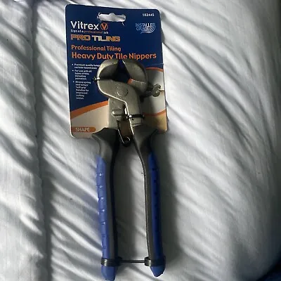 Vitrex Protiling Heavy-Duty Tile Nipper Soft Grip Ceramic Tile Cutter 102445 • £6.95