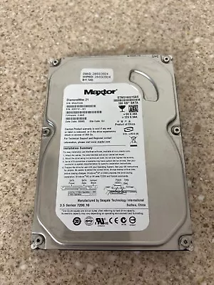 Maxtor Diamond Max 21 STM3160215AS 160GB 3.5  SATA Hard Disk Drive • £7.49