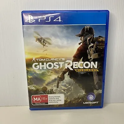 Tom Clancy's Ghost Recon Wildlands (PS4 2017) Region 4 VGC 1 Player • $15.99