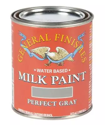 General Finishes Water Based Milk Paint 1 Pint Perfect Gray • $50.31