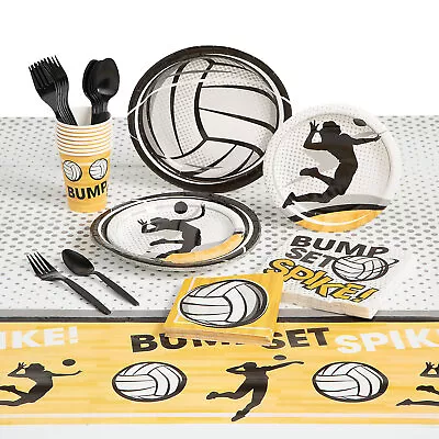 Fun Express Volleyball Party Tableware Kit For 24 Guests • $65.99