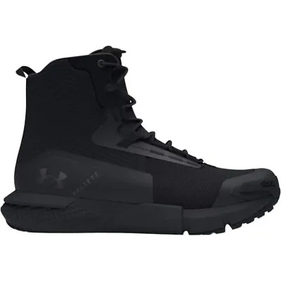 Under Armour Mens UA Charged Valsetz Zip Tactical Boots 3027383 - Black/Jet Gray • $123.45