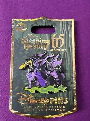 Disney Parks Pin Sleeping Beauty 65th Anniversary Le 3000 Maleficent Dragon • $59.99