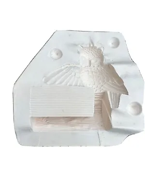 $40 • Buy Sierra Productions 1973 Owl Business Card Holder Mold Slip Casting Ceramic Cast