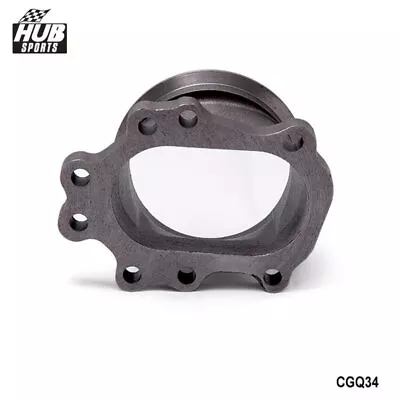 $35.99 • Buy Turbo Adapter Flange T25 T28 GT25 GT28 8 Bolt To 3″ V Band Turbo Outlet Downpipe