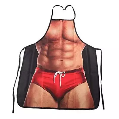 Apron Kitchen Funny Creative Cooking Grilling Baking Party Apron Gift For Men  • $8.43
