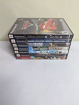 PlayStation 2 - PS2 Lot Of 7 Tested Bundle Myst III Power Drone Cars • $29.98