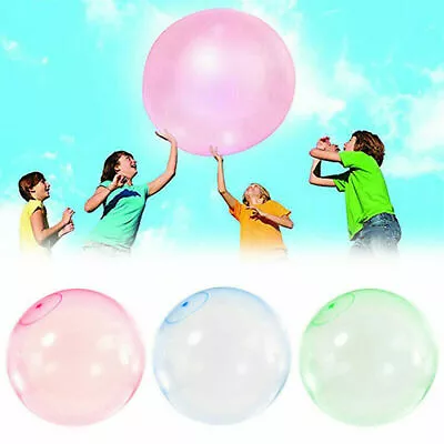 Wubble Bubble Bubble Ball Firm Ball Stretch Super Soft Transparent Squishy Toy • $12.78