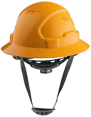 $19.99 • Buy Hard Hat Construction OSHA Approved Vented Full Brim Safety Helmet Hard Hats