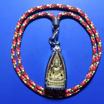 Somdej Protect Holy Thai Amulet Buddha Lp Phra Old Wat Magic Talisman Rare Luck  • $34